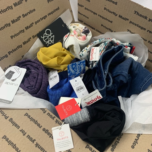 Other - NWT 9 Piece Lot XS S Petite Mystery Inventory Box